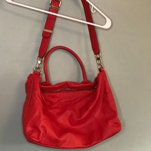 Unique “Saratoga”Trina Turk Orange/Red Purse